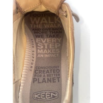 Keen Lorelaii II lace up sneaker women's sz 8.5 light taupe dusty lavender EUC - Thumbnail 22