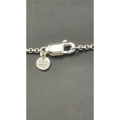E. Frances Sterling Whale necklace marine gift 925 minimalist Summer jewelry - Thumbnail 8