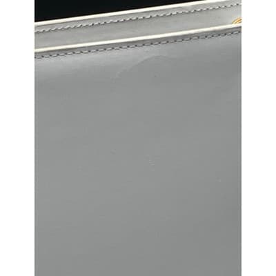 Mansur Gavriel Wave Bag White Leather Sculptural Shoulder Bag Italy Dust Bag - Thumbnail 7