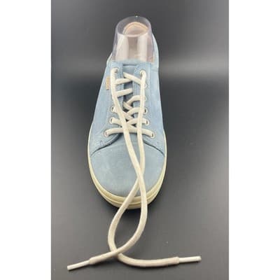 Ecco Soft 7 Women's Pastel Blue Nubuck sneakers size 41 Extra Wide Unisex sz 10 - Thumbnail 16