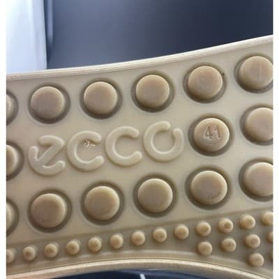 Ecco Soft 7 Women's Pastel Blue Nubuck sneakers size 41 Extra Wide Unisex sz 10 - Thumbnail 10