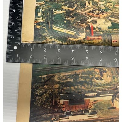 1939 New York World's Fair Futurama Aerial Map Newspaper Sunday Section NYC - Thumbnail 9