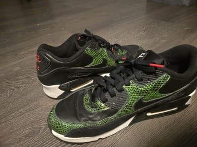 Nike Air Max 90 Green Python Snakeskin CD0916-001 Men’s Size 11.5 - Thumbnail 6