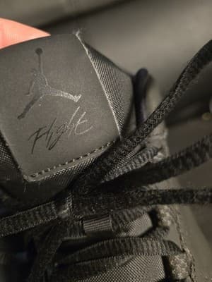 NIKE AIR JORDAN FLIGHT ORIGIN 2 YOUTH KIDS SHOES sz 3Y BLACK705160-004 - Thumbnail 8