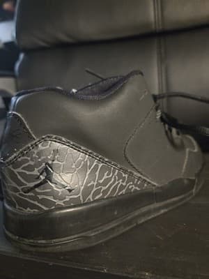 NIKE AIR JORDAN FLIGHT ORIGIN 2 YOUTH KIDS SHOES sz 3Y BLACK705160-004 - Thumbnail 2