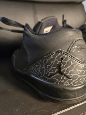 NIKE AIR JORDAN FLIGHT ORIGIN 2 YOUTH KIDS SHOES sz 3Y BLACK705160-004 - Thumbnail 4