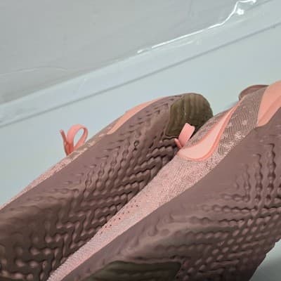 Nike Womens Epic React Flyknit BQ8927-600 Pink Sneakers Running Shoes US 10.5 - Thumbnail 7