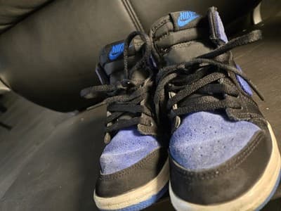Nike Air Jordan Retro 1 High OG Royal Blue Reimagined FD1412-042 Kid Toddler 9c - Thumbnail 3