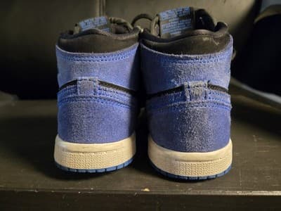 Nike Air Jordan Retro 1 High OG Royal Blue Reimagined FD1412-042 Kid Toddler 9c - Thumbnail 2