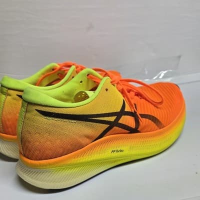 ASICS METASPEED Edge Women’s sz 8 Running Shoes Shocking Orange Black 1012B258 - Thumbnail 4