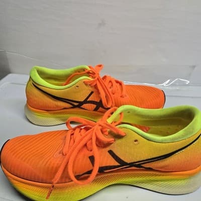 ASICS METASPEED Edge Women’s sz 8 Running Shoes Shocking Orange Black 1012B258 - Thumbnail 7
