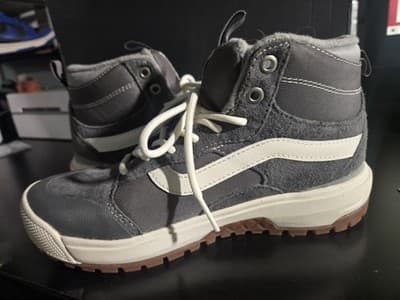 Men's 5.5 M VANS UltraRange EXO HI MTE 500383 Gray Shoes Sneakers OTW Primaloft - Thumbnail 8