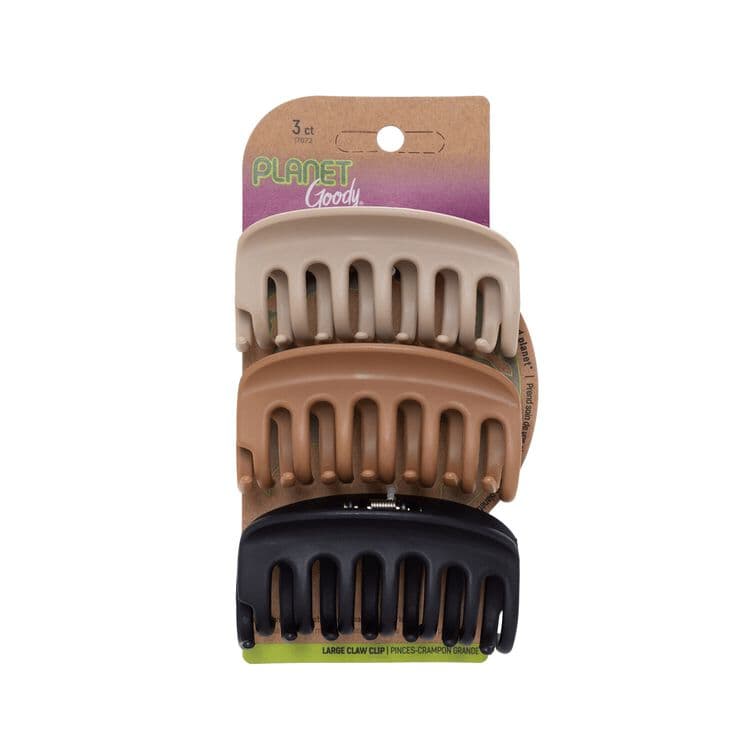 Planet Goody Claw Hair Clips - 3ct - Thumbnail 4