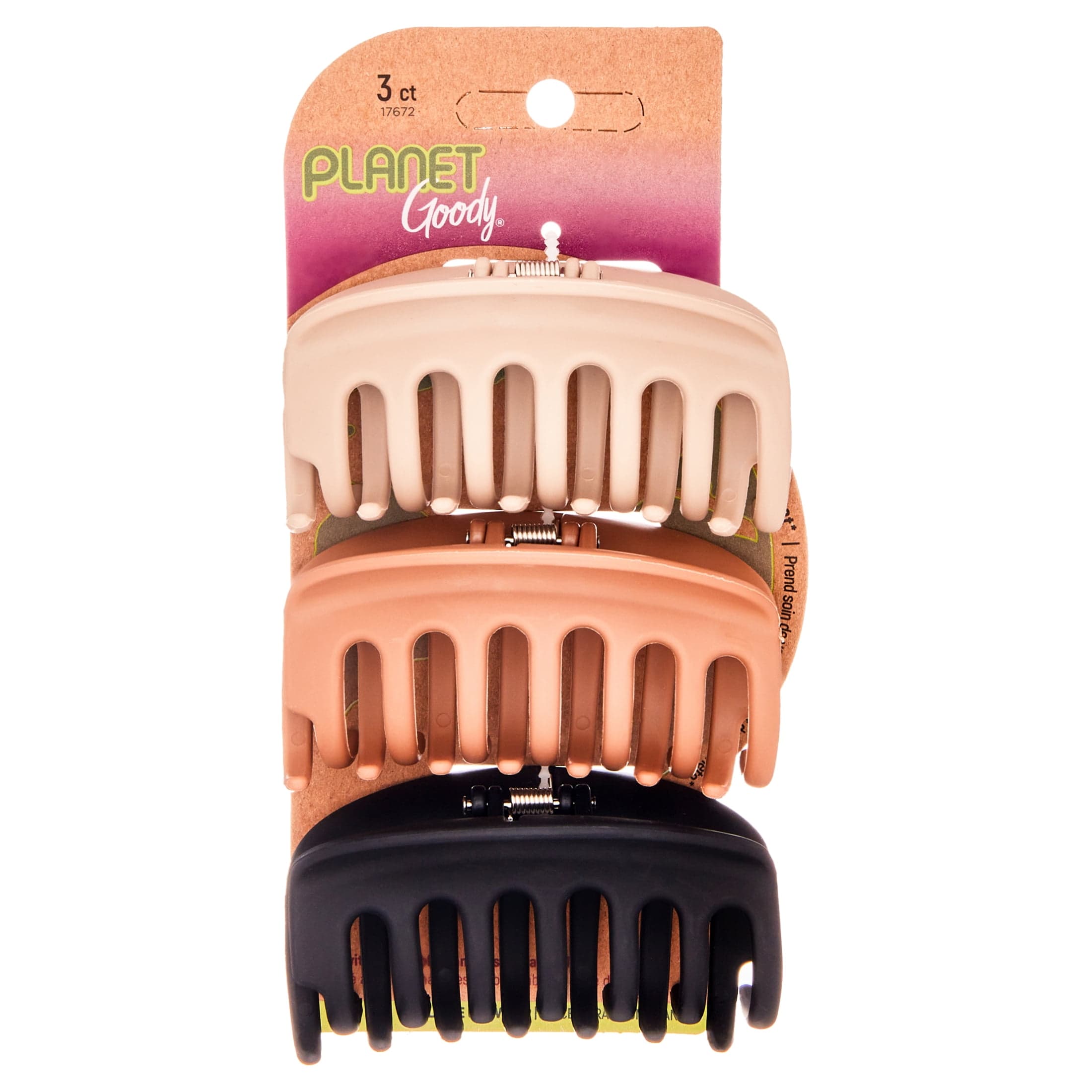Planet Goody Claw Hair Clips - 3ct - Thumbnail 5
