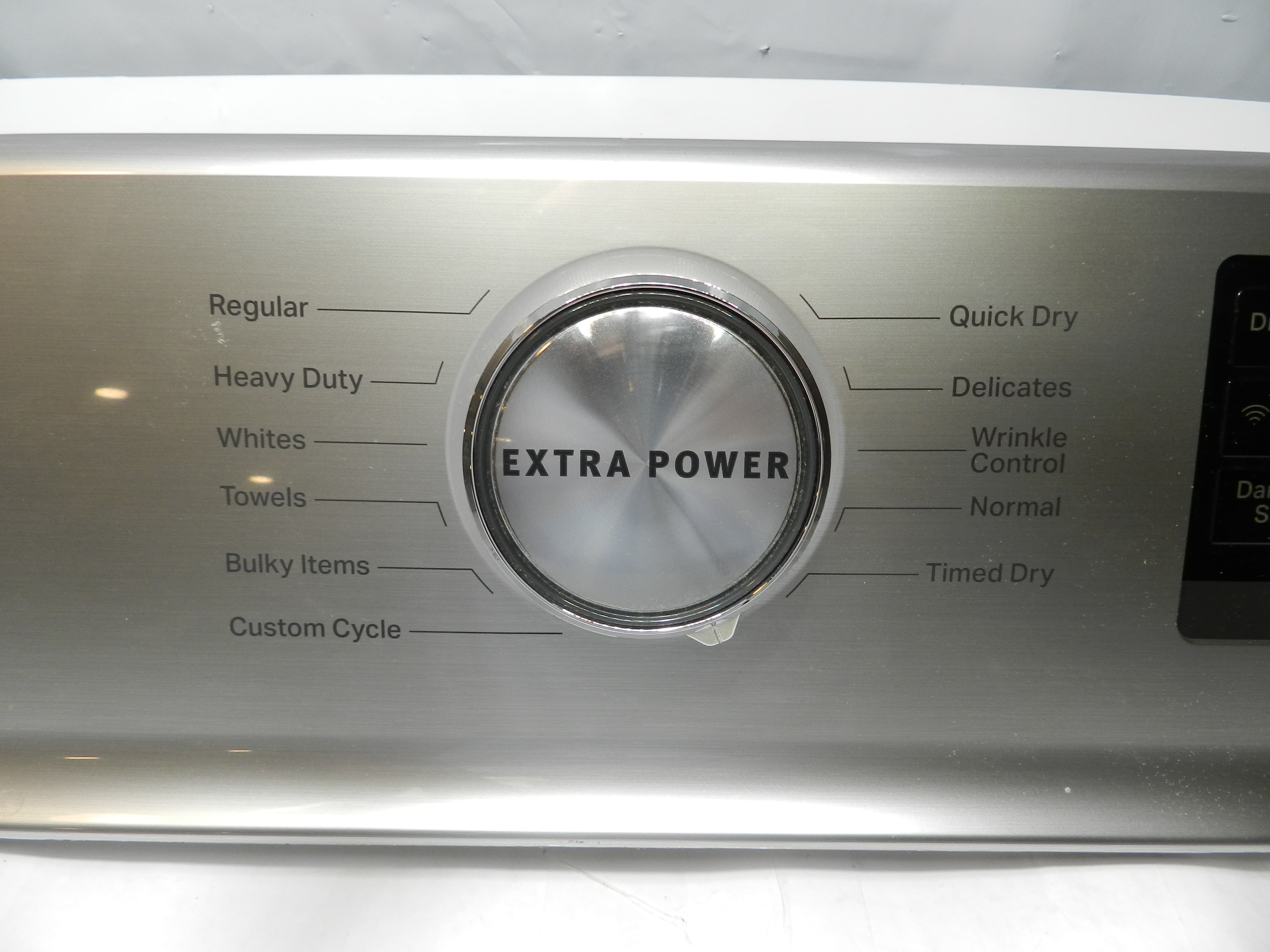 OEM Maytag Dryer Control Panel W11128046 W11127504 White  (N97K) - Thumbnail 4
