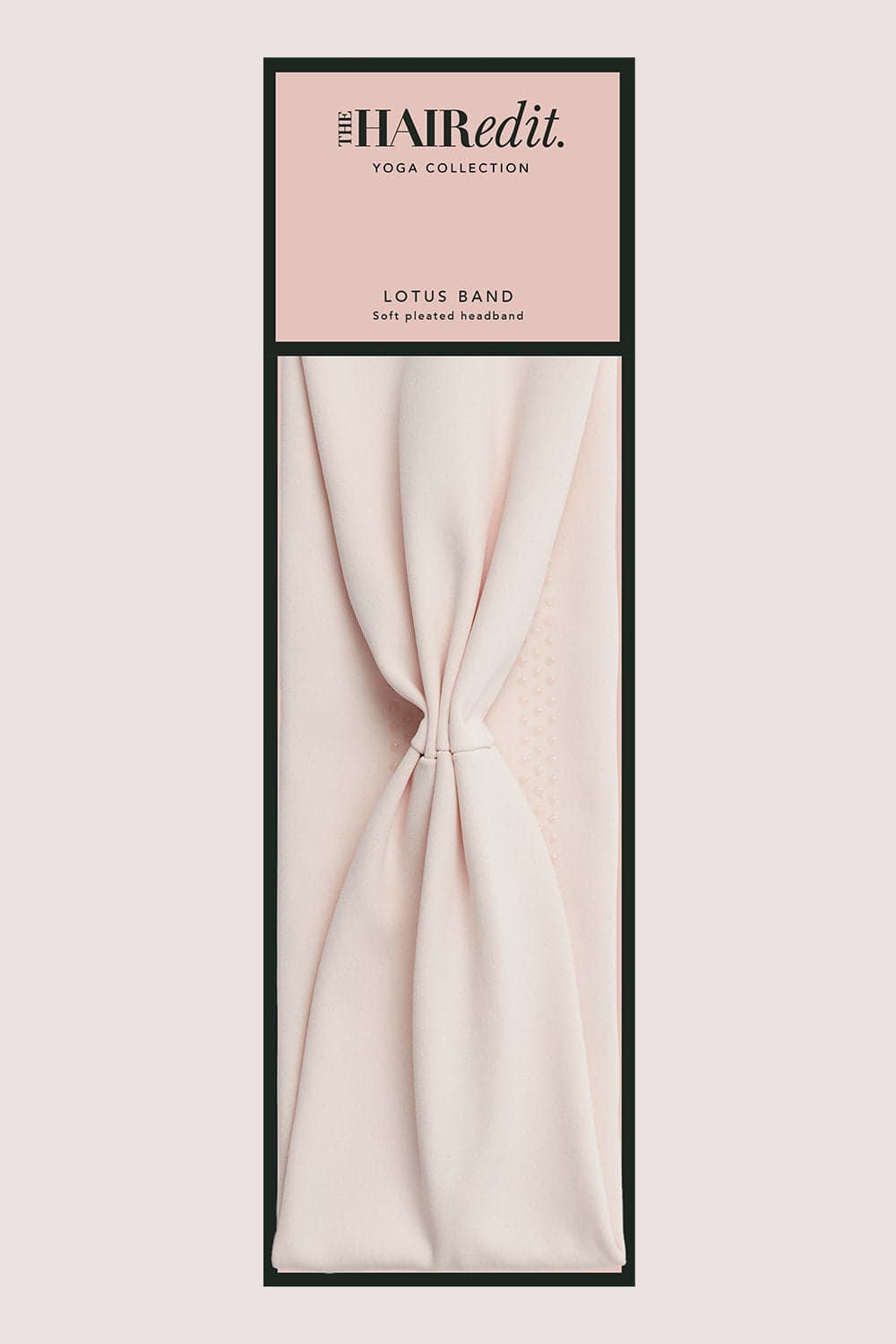 The Hair Edit Lotus Fabric Headband - Mauve - Thumbnail 8