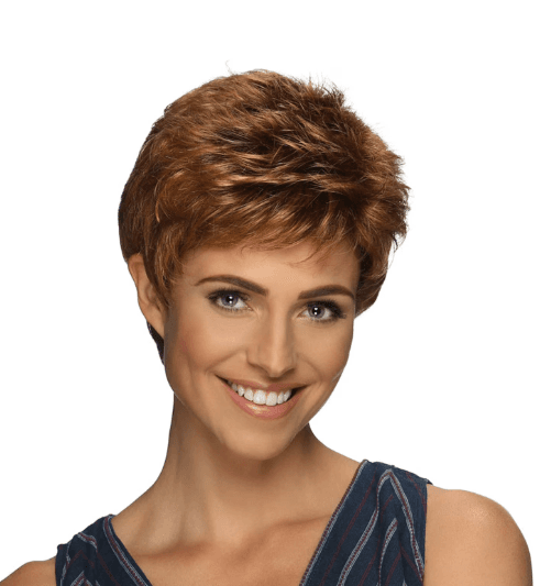 Estetica Petite Nancy Short Pixie w/Tapered Nape R44 50% Gray 50% Black Wig N98S - Thumbnail 4