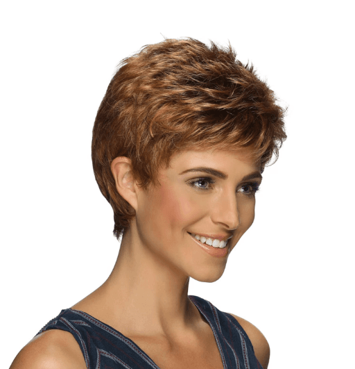 Estetica Petite Nancy Short Pixie w/Tapered Nape R44 50% Gray 50% Black Wig N98S - Thumbnail 7