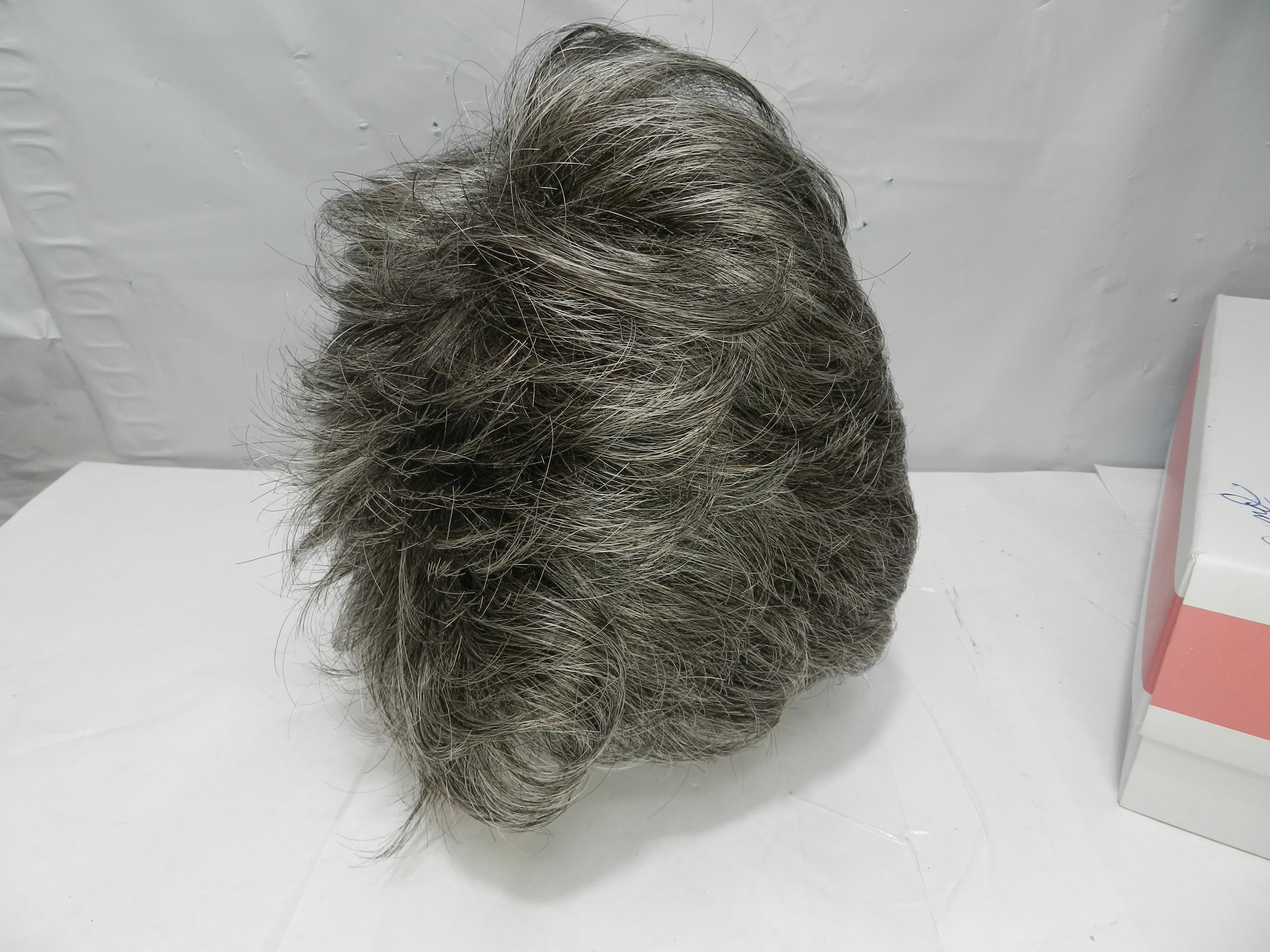 Estetica Petite Nancy Short Pixie w/Tapered Nape R44 50% Gray 50% Black Wig N98S - Thumbnail 11