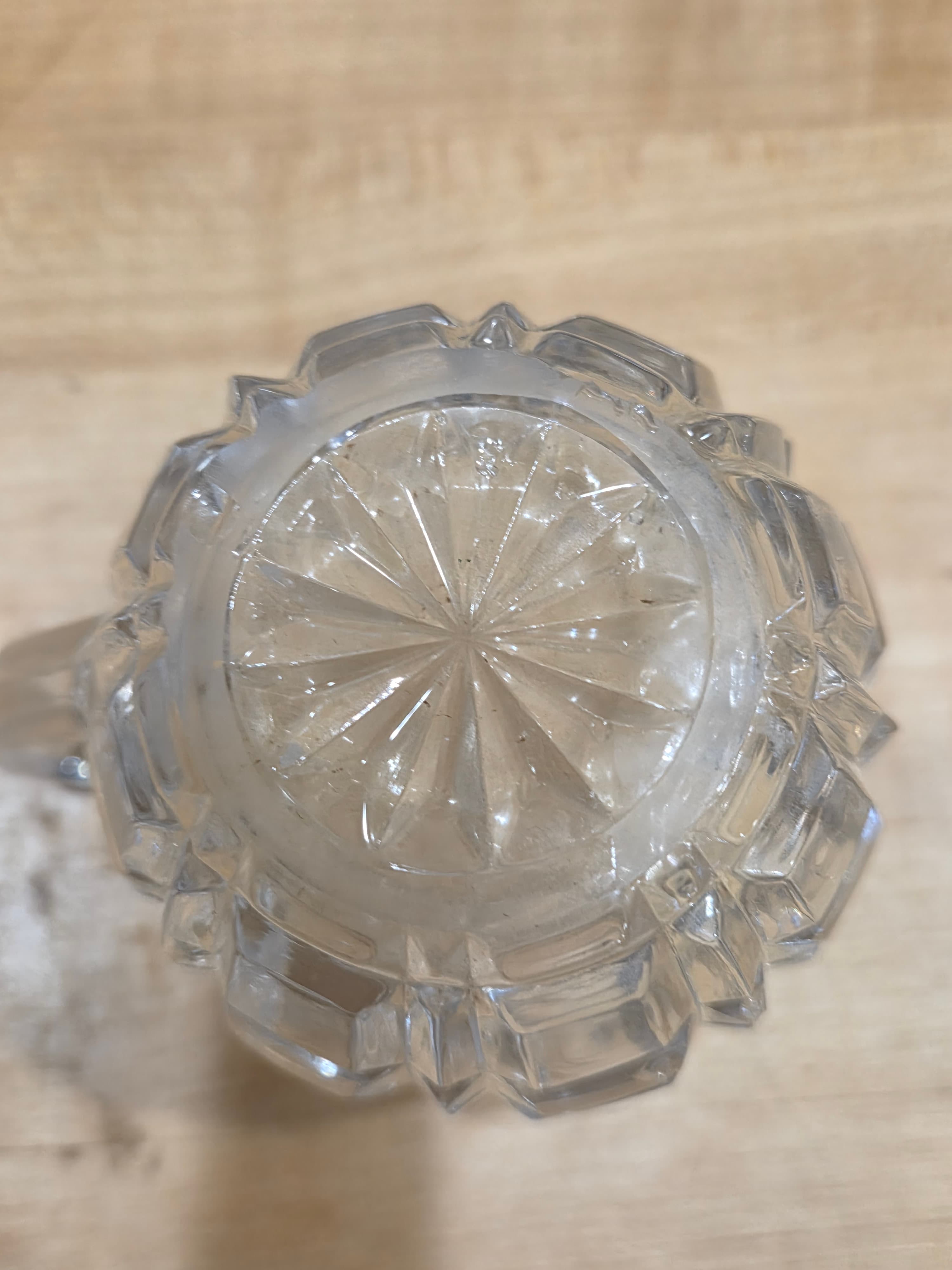 Antique EAPG Co-Operative Flint Glass Block Creamer and Sugar Bowl Set - Thumbnail 6
