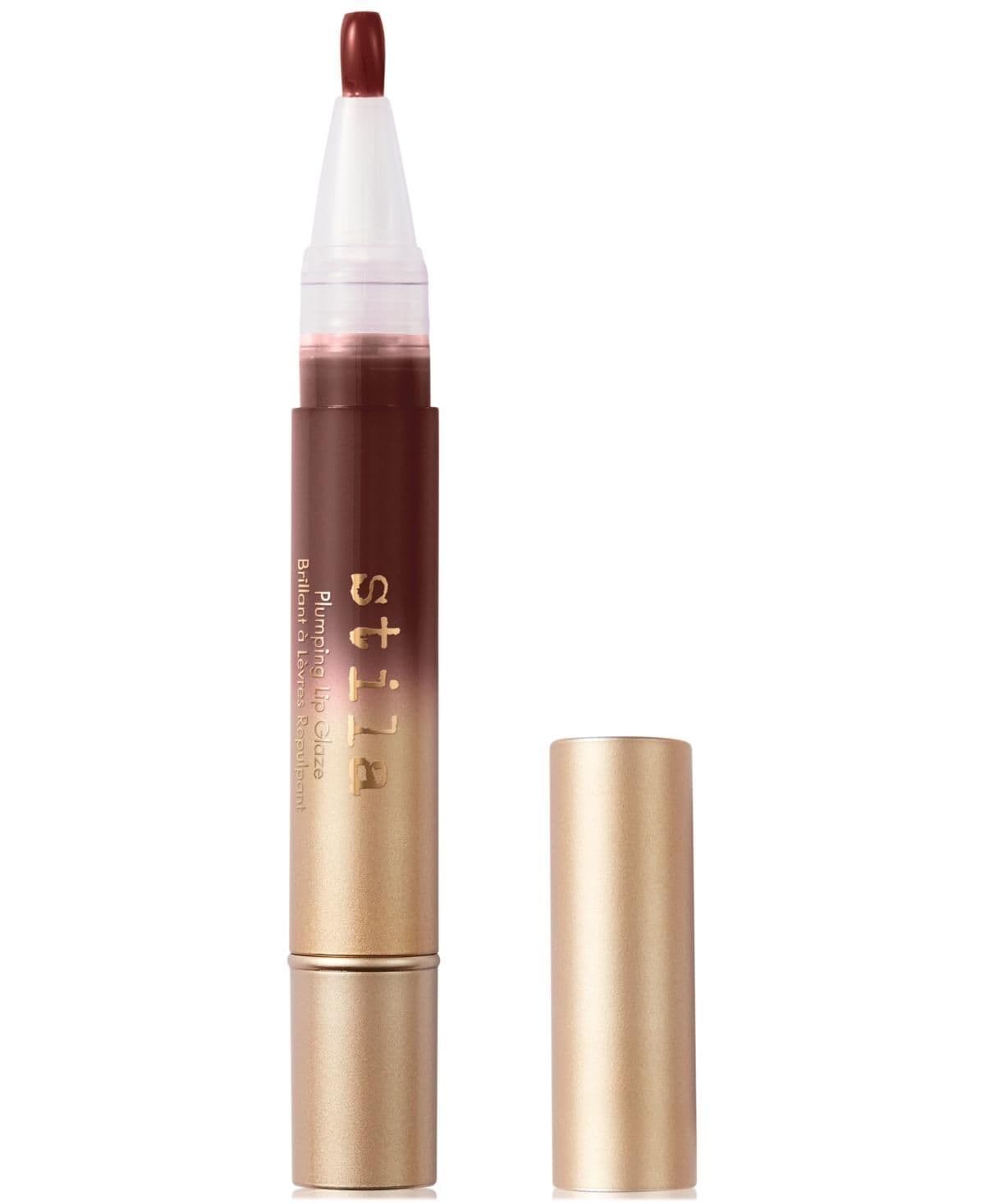 💋 STILA Plumping Lip Glaze • HAZELNUT • Full Size NIB 💋