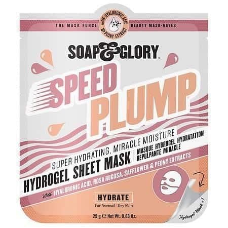 💧 SOAP & GLORY Speed Plump Sheet Mask • Single Mask • New 💧