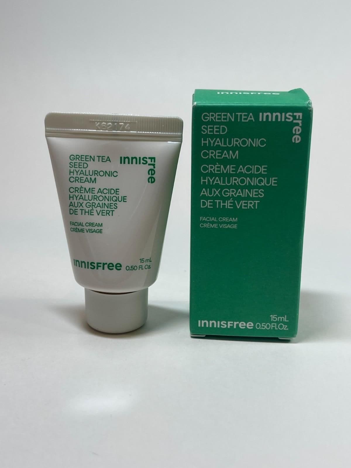 🌿 INNISFREE Green Tea Seed Hyaluronic Cream • Mini NIB 🌿