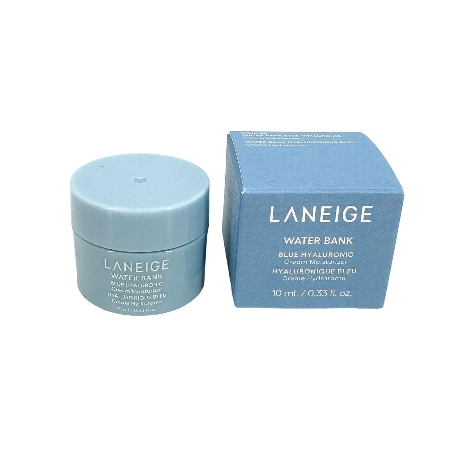 💧 LANEIGE Water Bank Blue Hyaluronic Cream Moisturizer • Mini NIB 💧