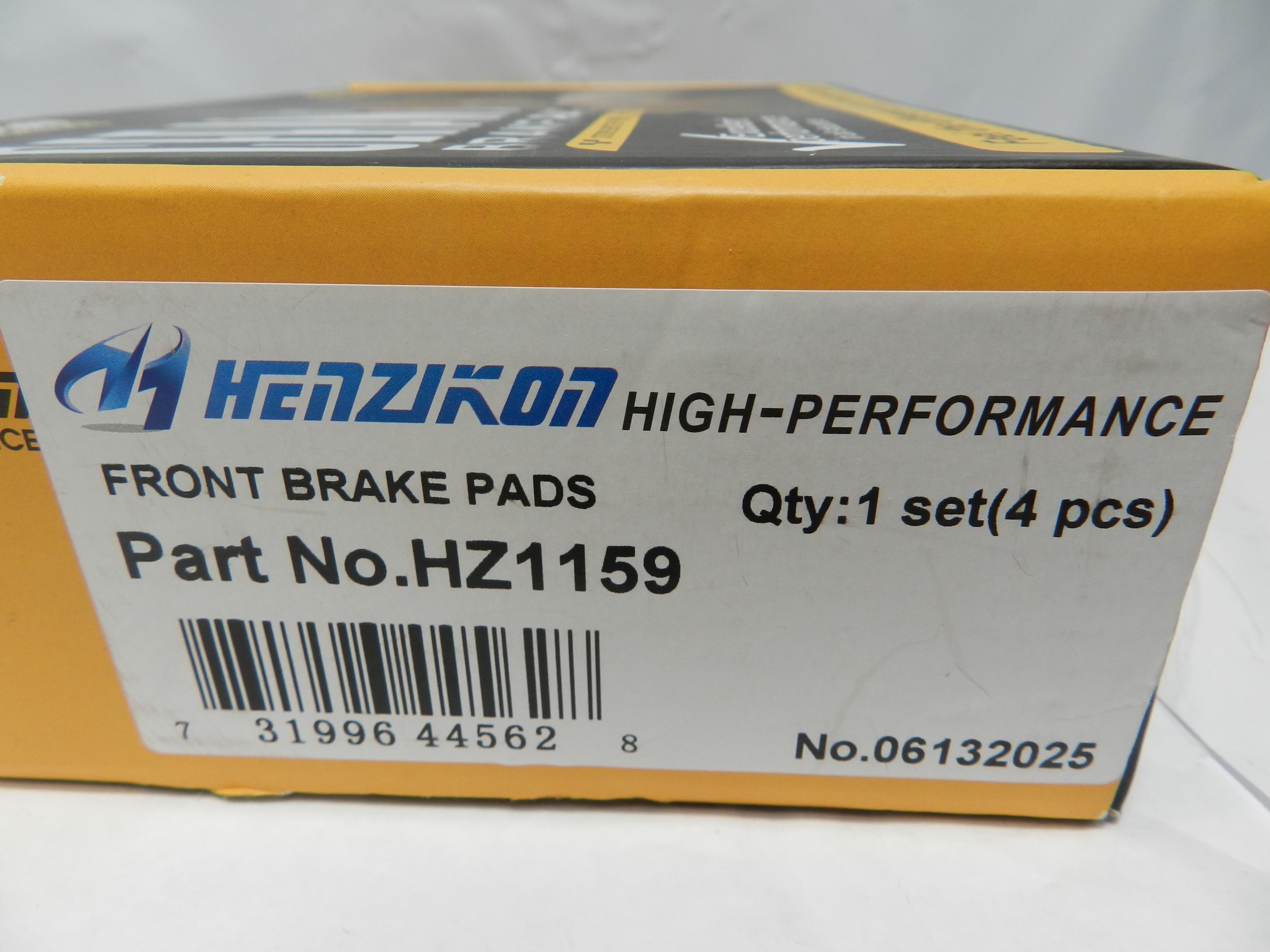 Henzikon Front Brake Pads HZ1159 D1169 06-17 GM Chevy Isuzu Saab  (O2K) - Thumbnail 2