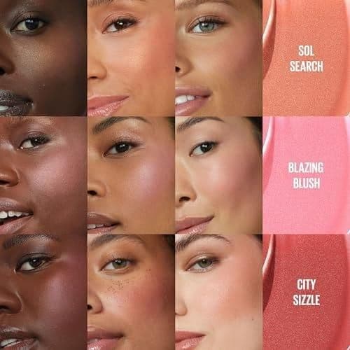 Maybelline Sunkisser Multi Use Highlighter Blush - 05 BLAZING BLUSH - Thumbnail 4