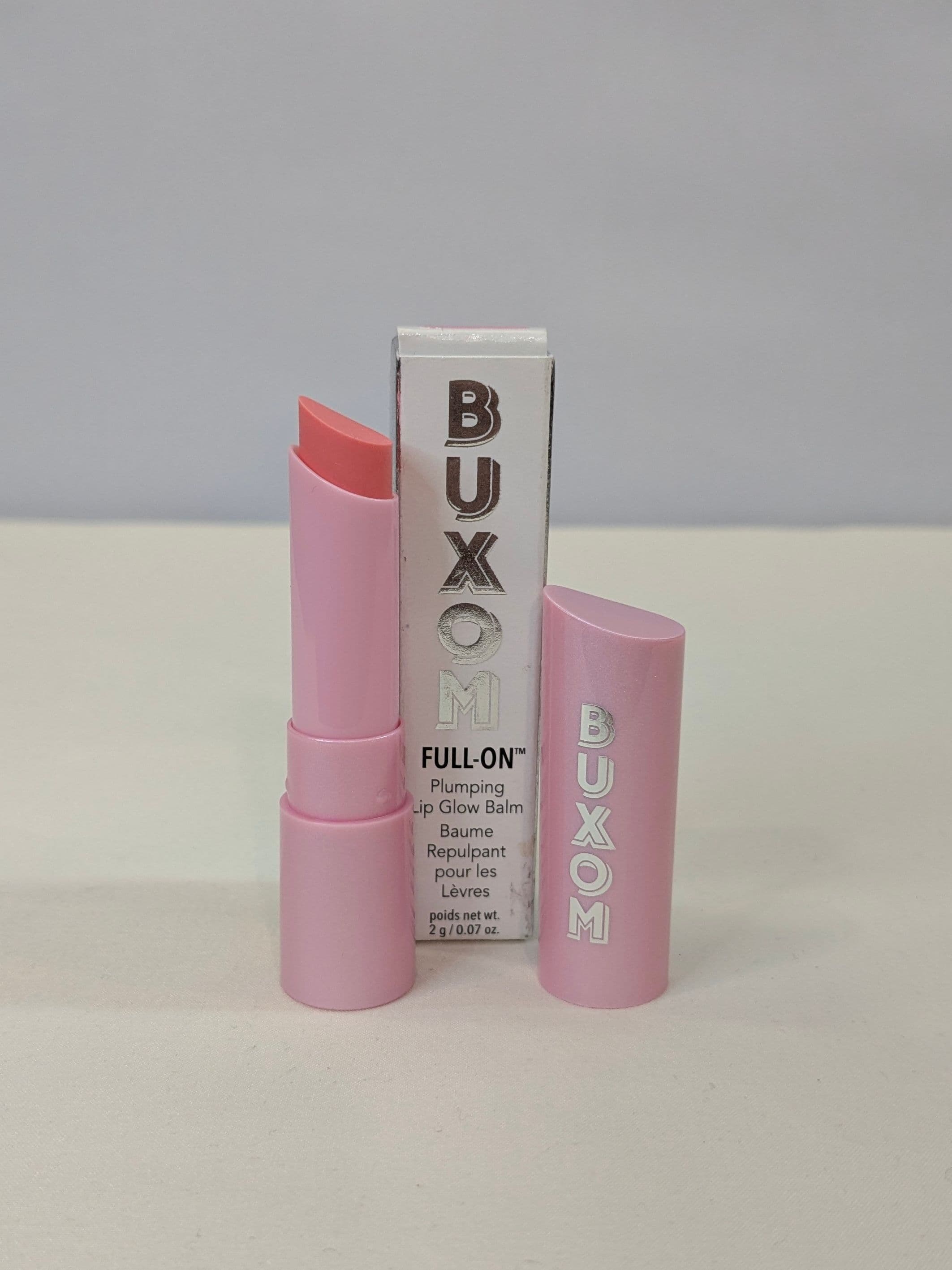 Buxom Full-On Plumping Lip Glow Balm in Rosé All Day (soft pink) — Full Size