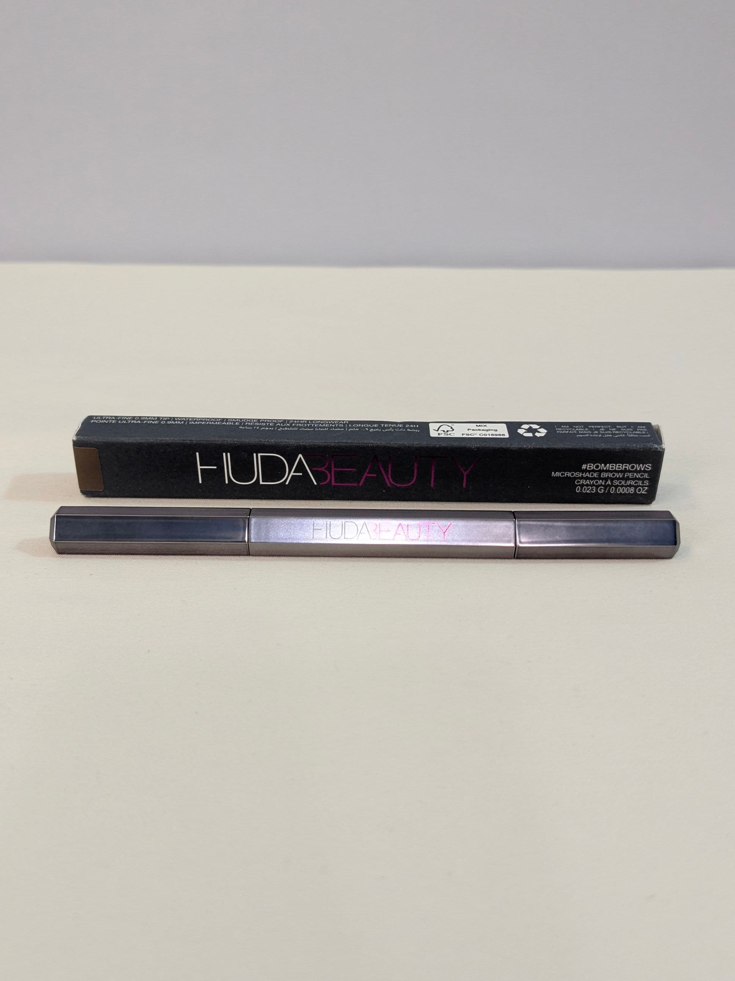 HUDA BEAUTY #BombBrows Microshade Brow Pencil — 4 Light Brown