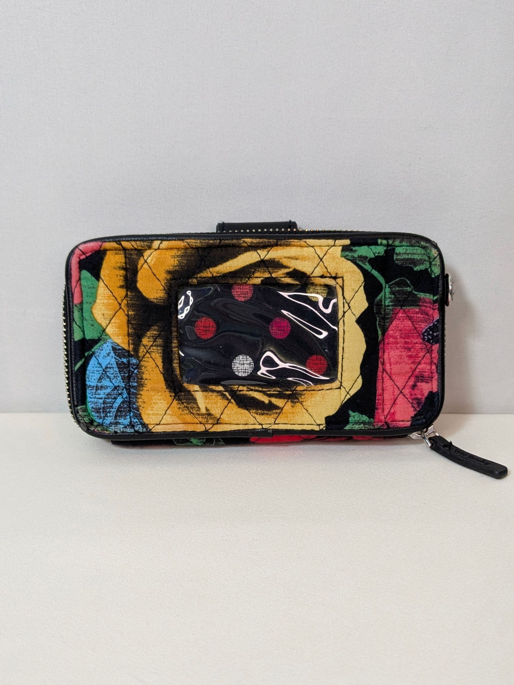 Vera Bradley Quilted Floral Zip-Around Wallet — Multicolor Print