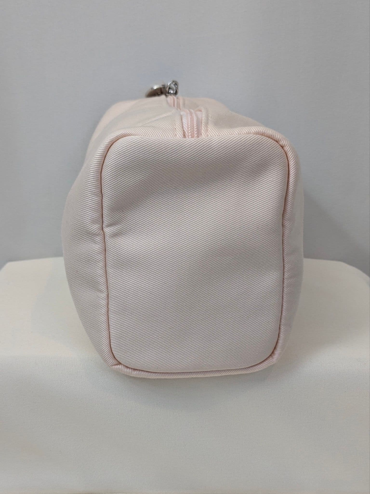 Givenchy Blush Pink Embroidered Logo Cosmetic / Makeup Pouch - Thumbnail 3