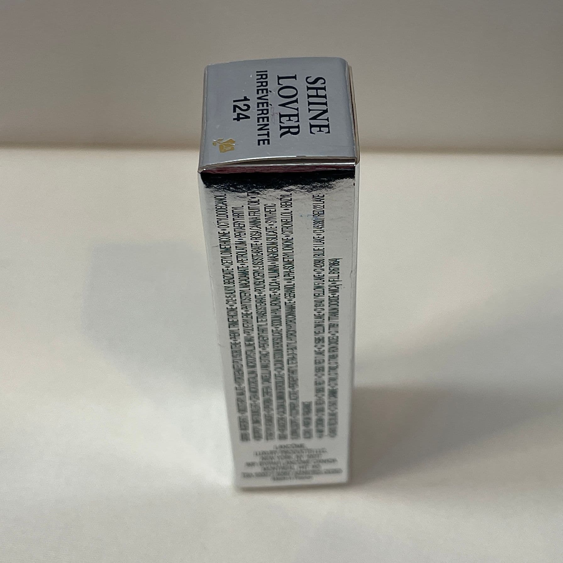 Lancôme Shine Lover Lipstick — Irrévérente 124 (Bright Coral) - Thumbnail 5