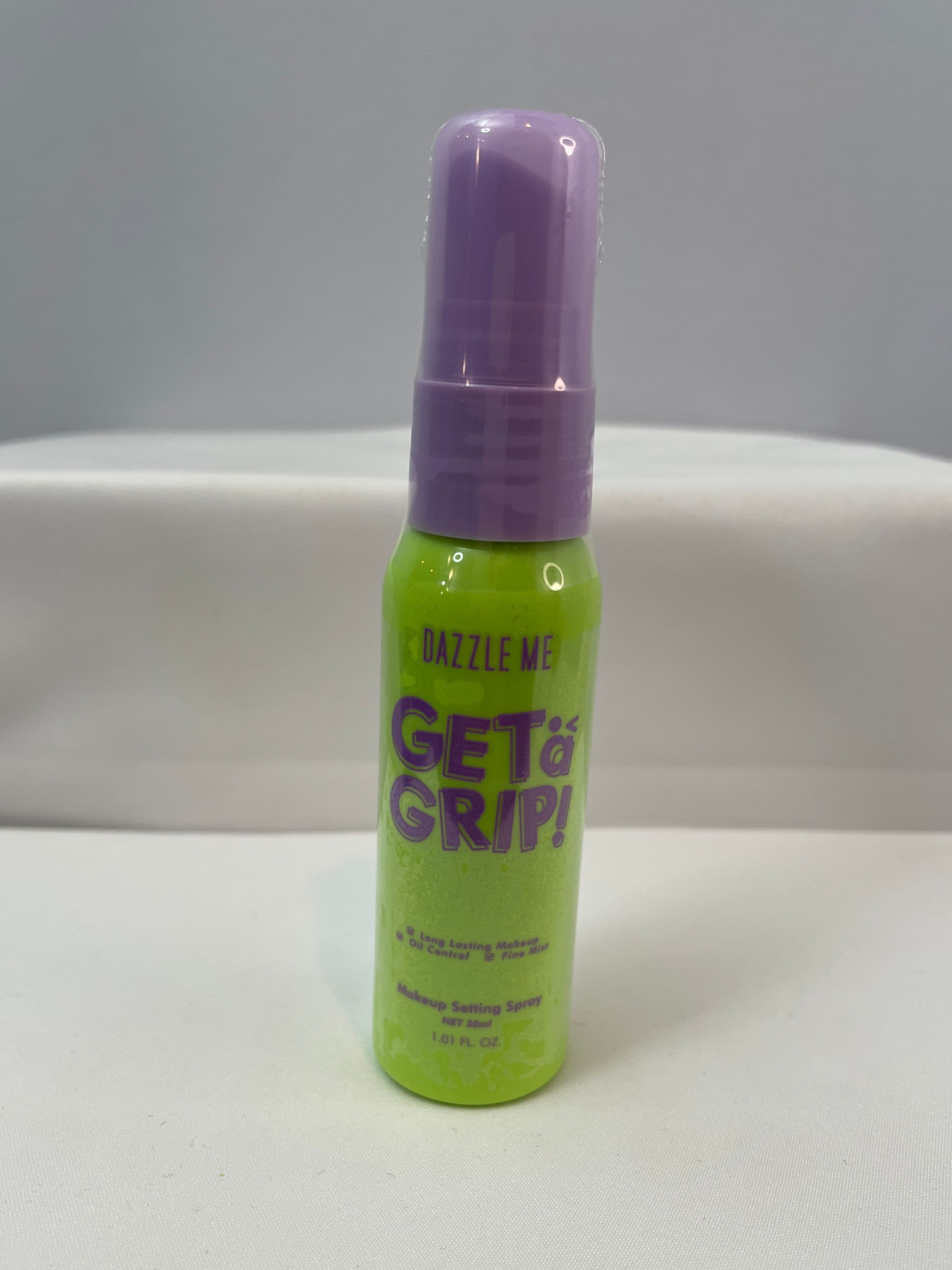 Dazzle Me “Get a Grip” Makeup Setting Spray — Travel Size
