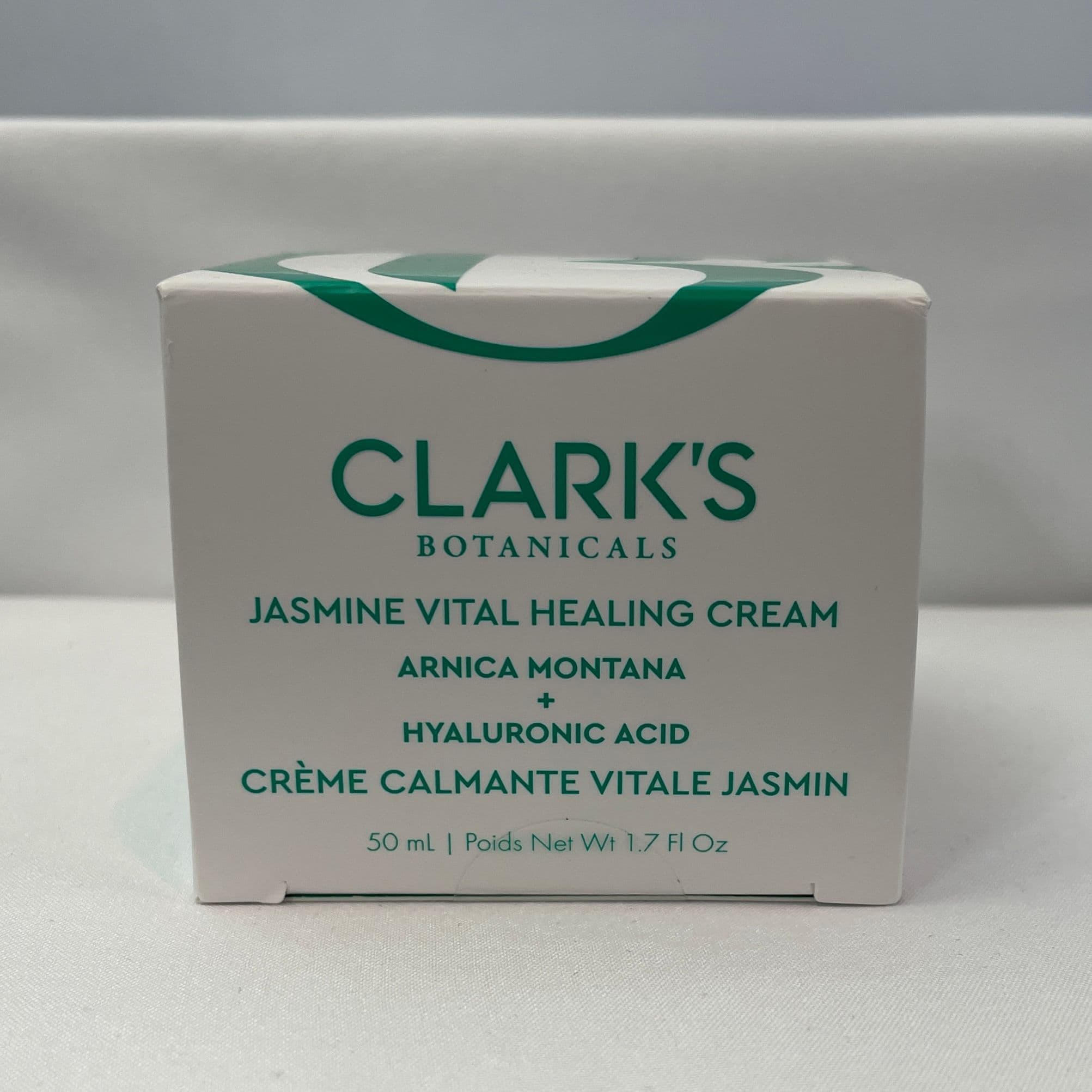 Clark’s Botanicals Jasmine Vital Healing Cream with Arnica + Hyaluronic Acid