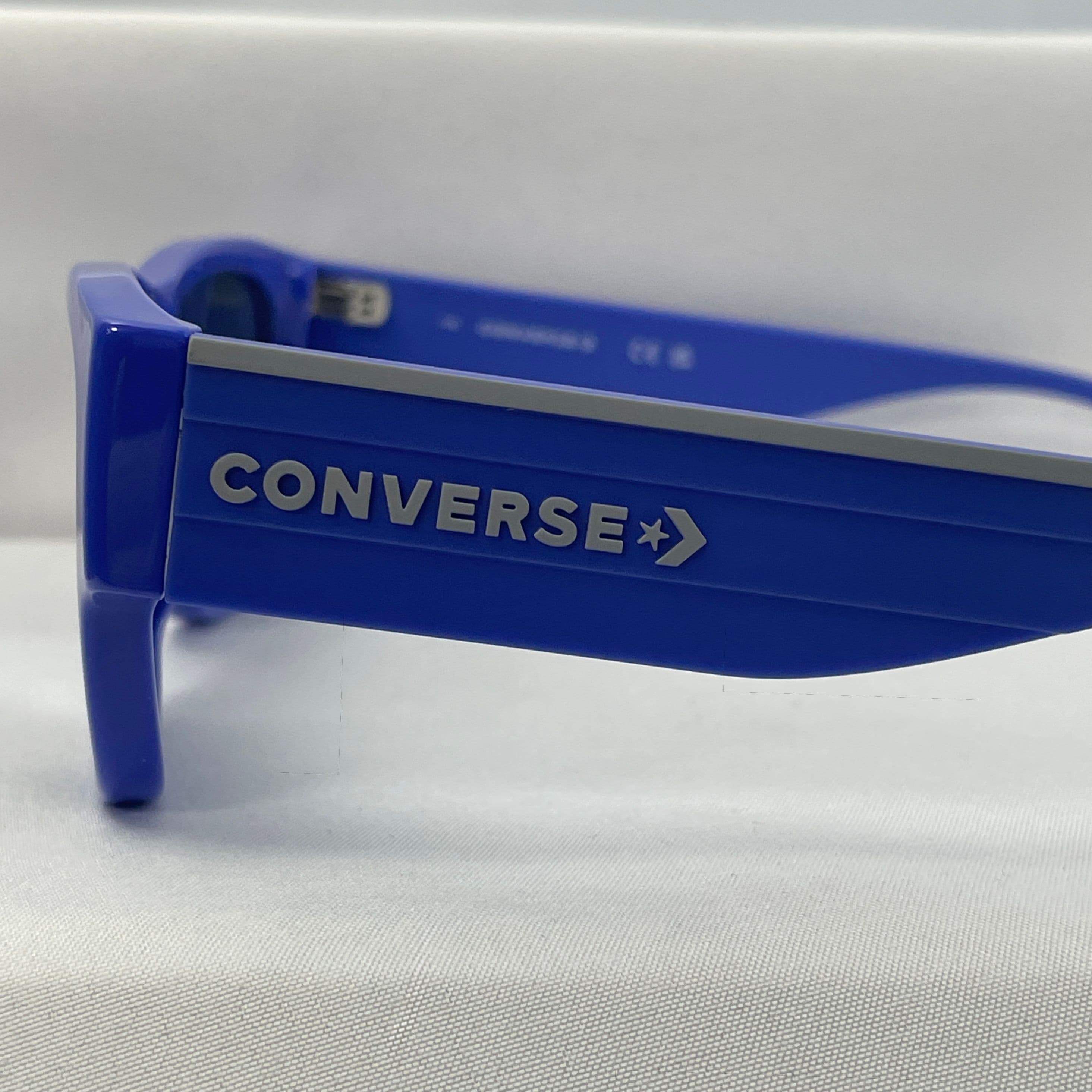 Converse Blue Square “Flame” Sunglasses with Gray Lenses and Matte Finish - Thumbnail 3