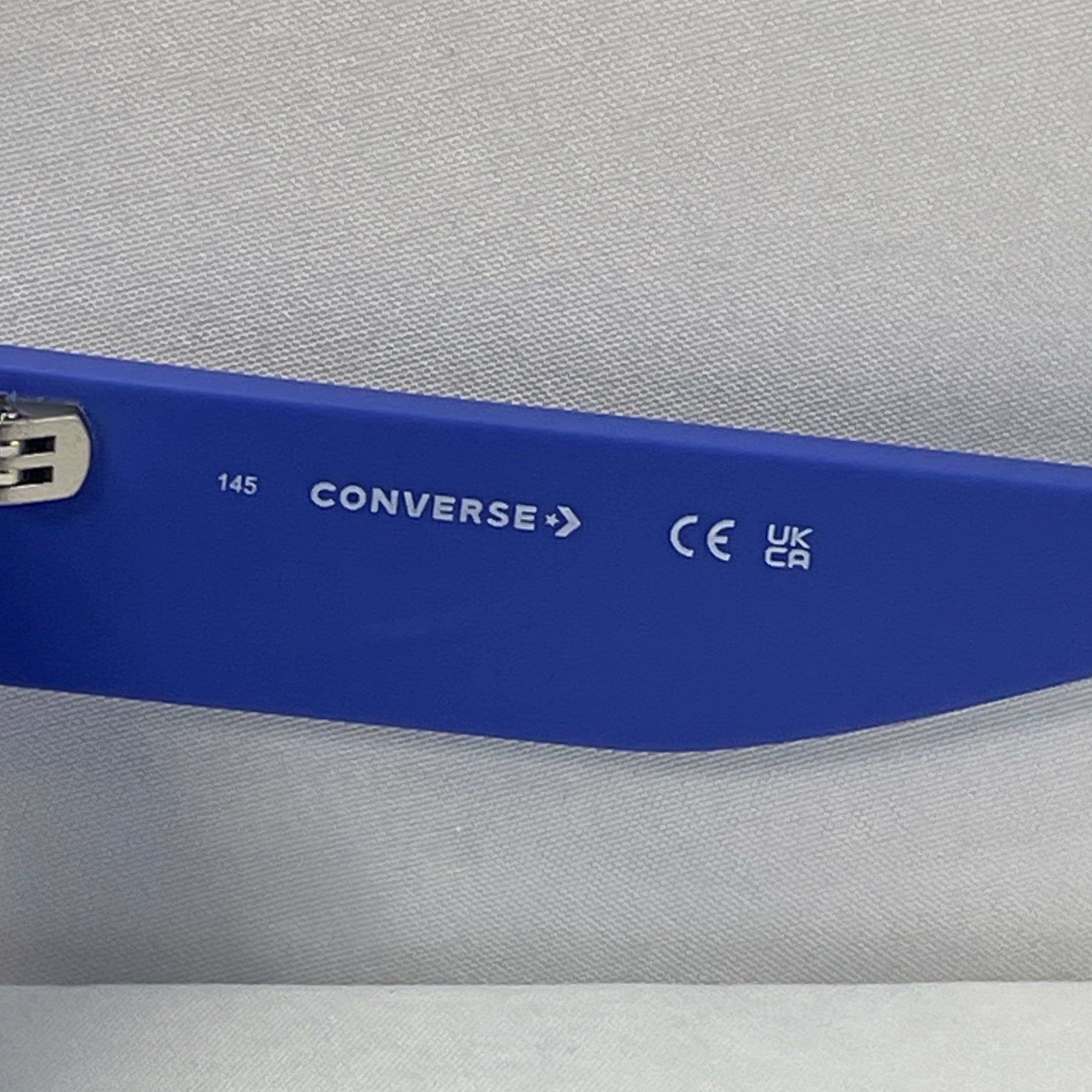 Converse Blue Square “Flame” Sunglasses with Gray Lenses and Matte Finish - Thumbnail 5
