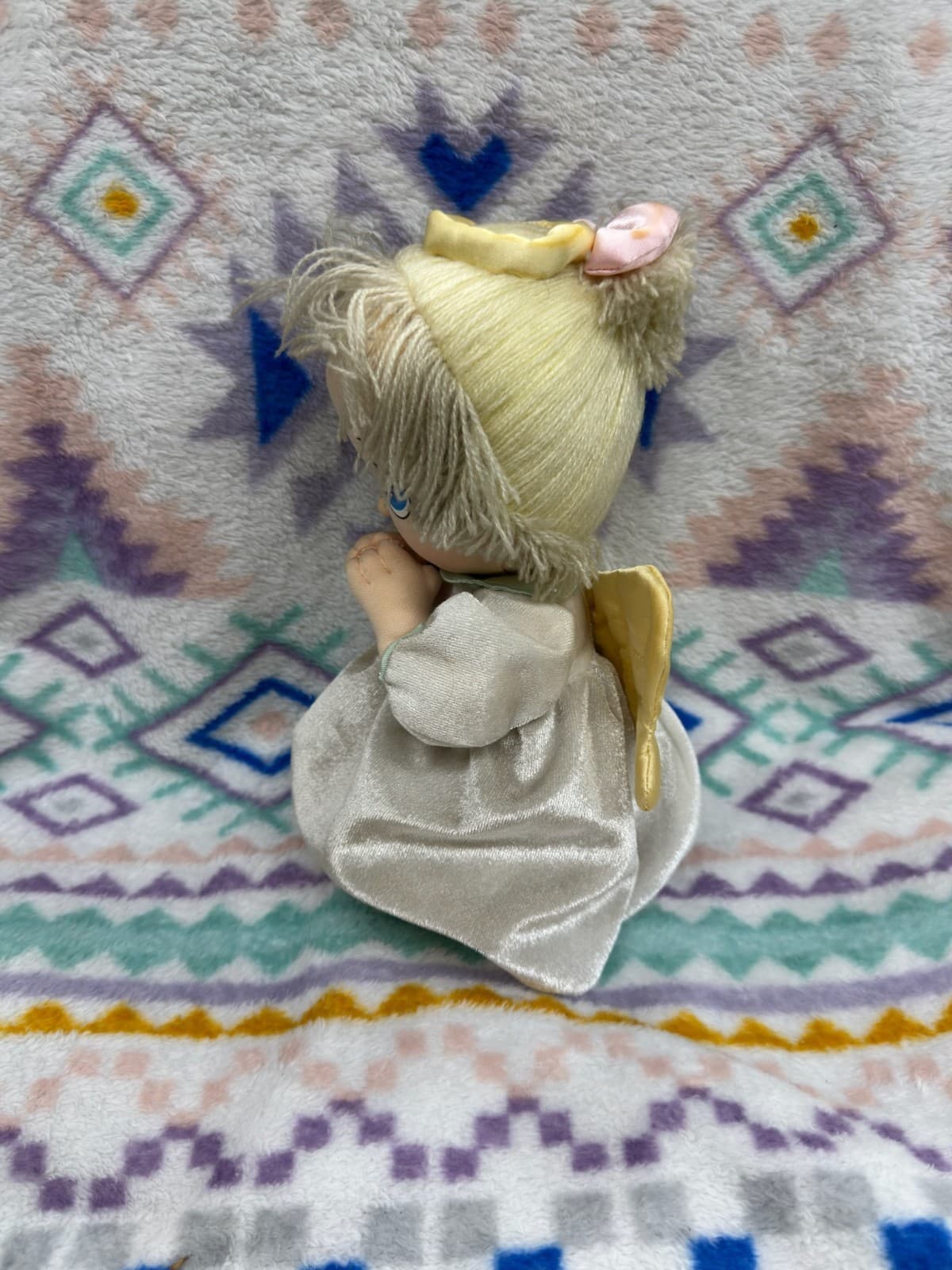 Vintage Pair of Precious Moments Praying Angels - Thumbnail 6