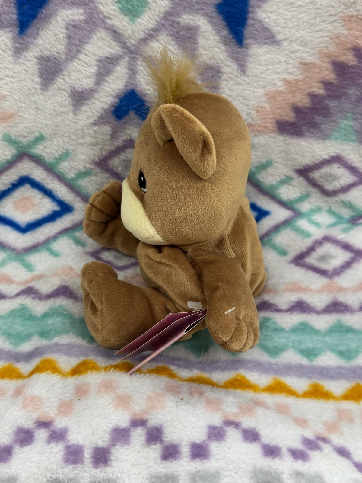 Vintage 1997 Precious Moments Tender Tails Teddy Bear Plush Enesco 358274 NWT - Thumbnail 4
