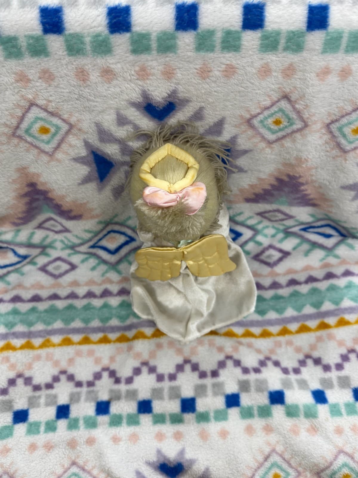Vintage Pair of Precious Moments Praying Angels - Thumbnail 4