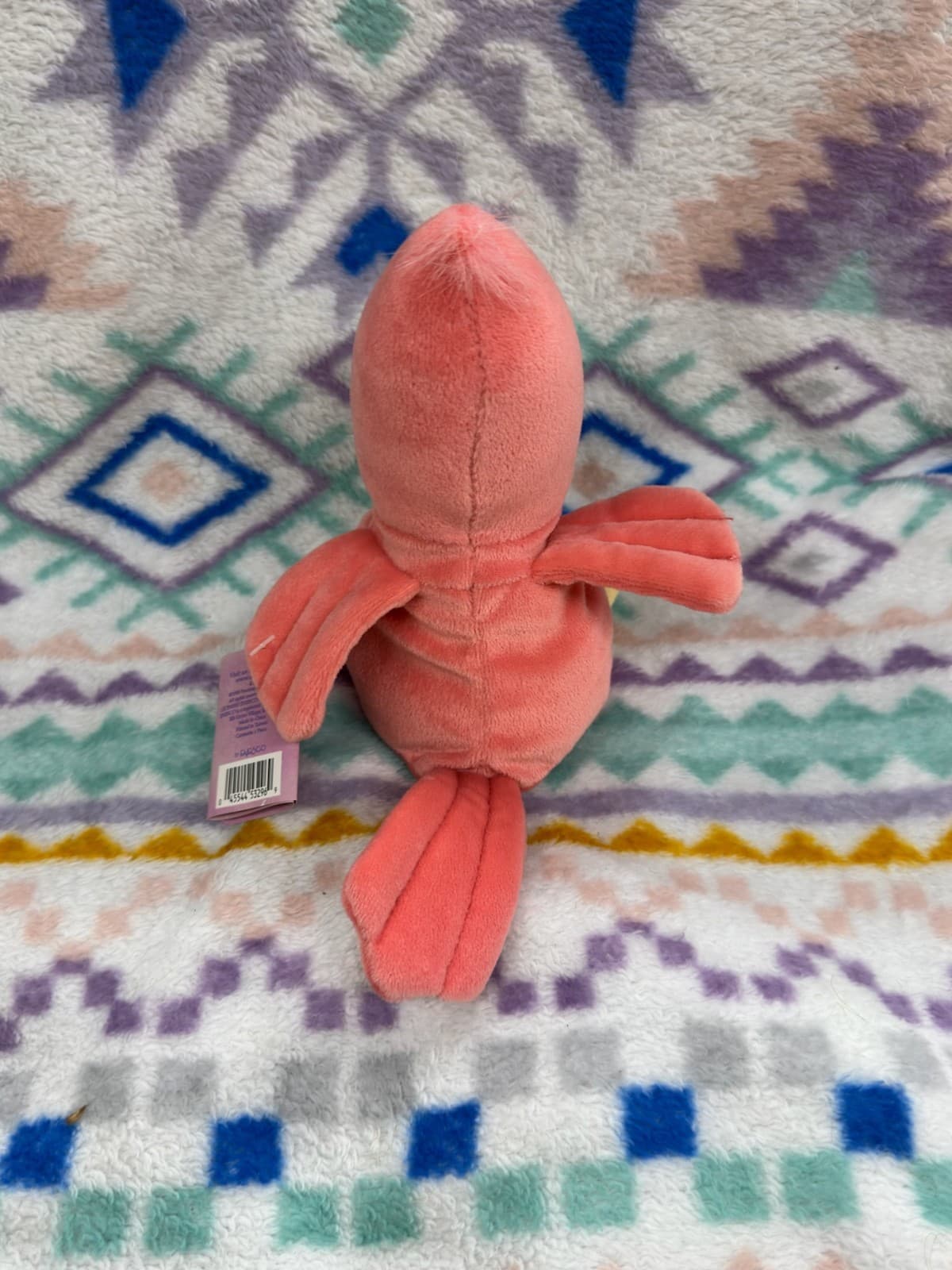 Precious Moments Tender Tails Pink Cardinal 7" Bird Plush 98’ NWT - Thumbnail 3