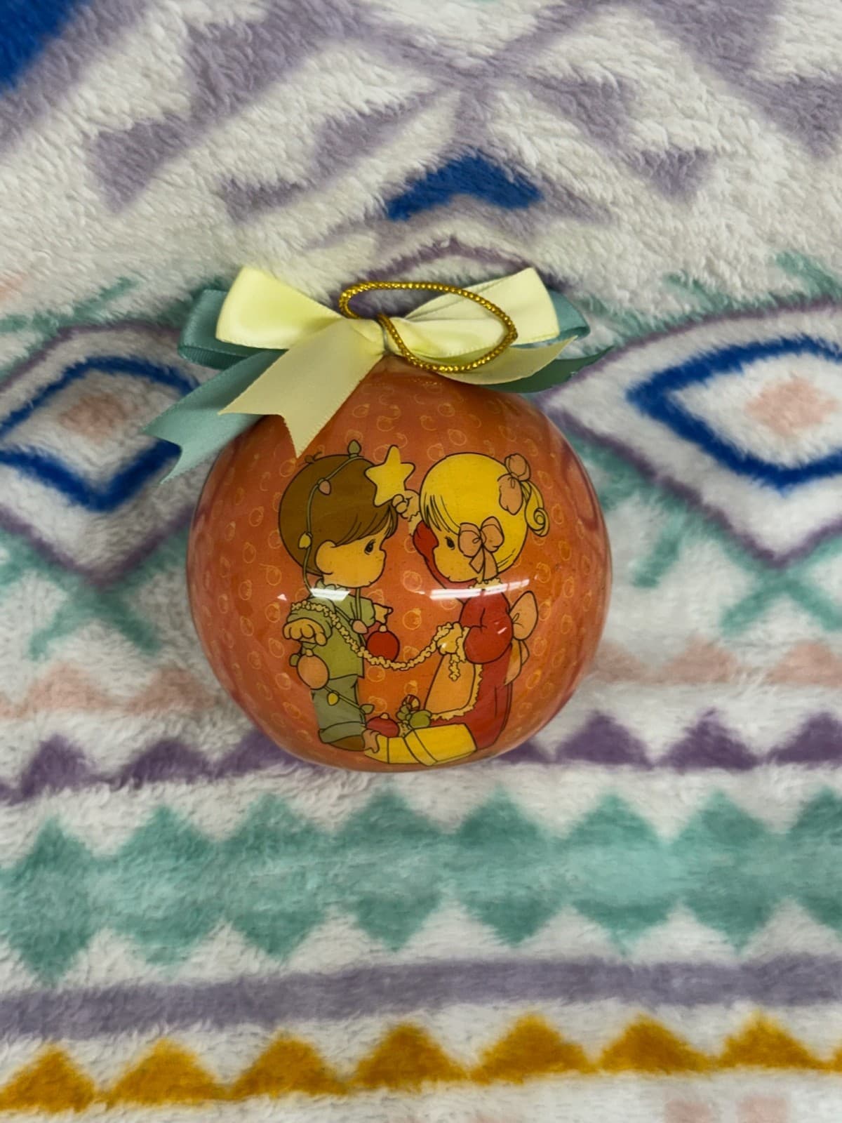 Vintage Precious Moments Christmas Ornament - Thumbnail 4