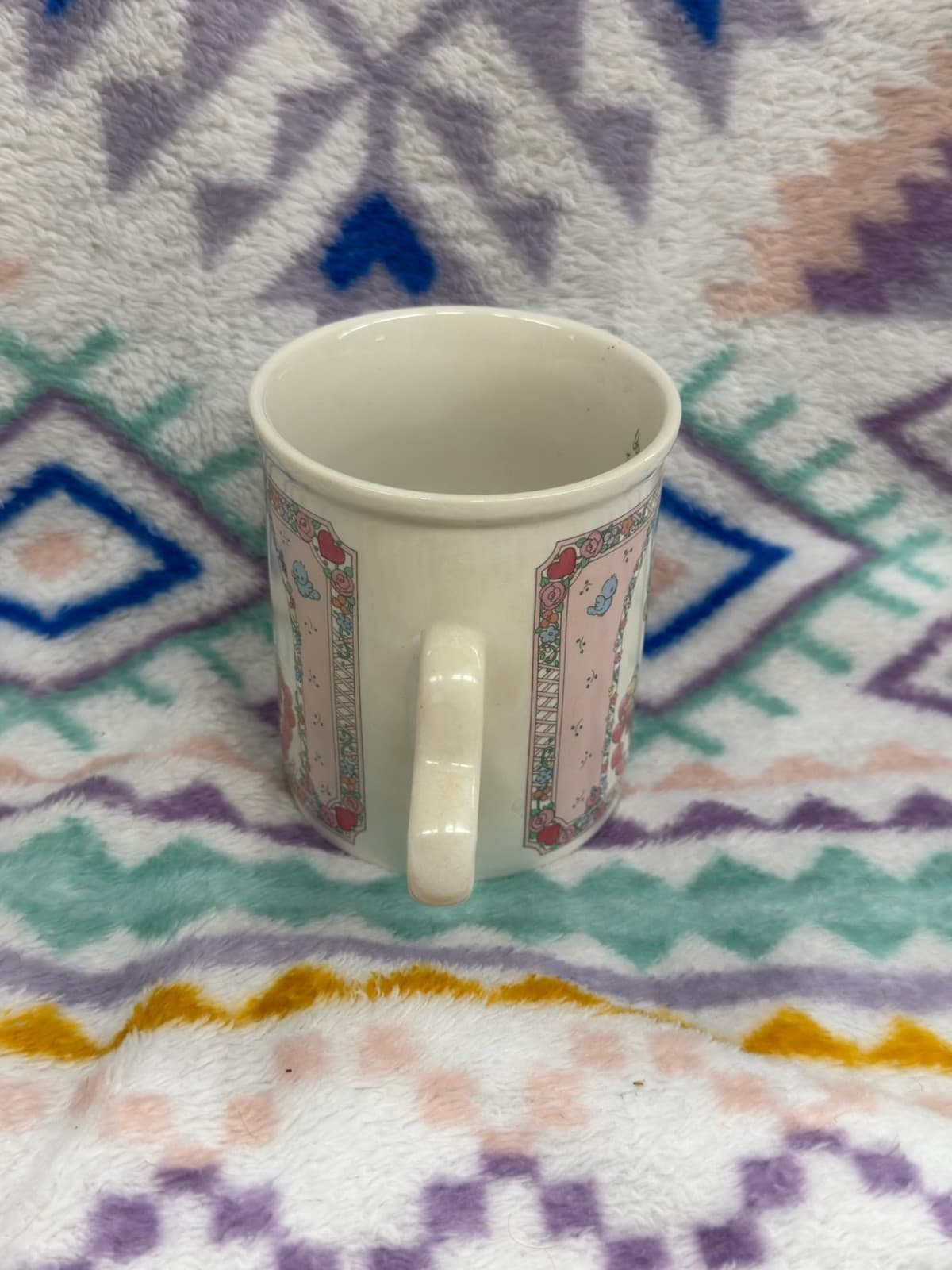 Precious Moments Coffee Tea Cup Mug You Have Touched So Many Hearts Enesco 1996 - Thumbnail 4