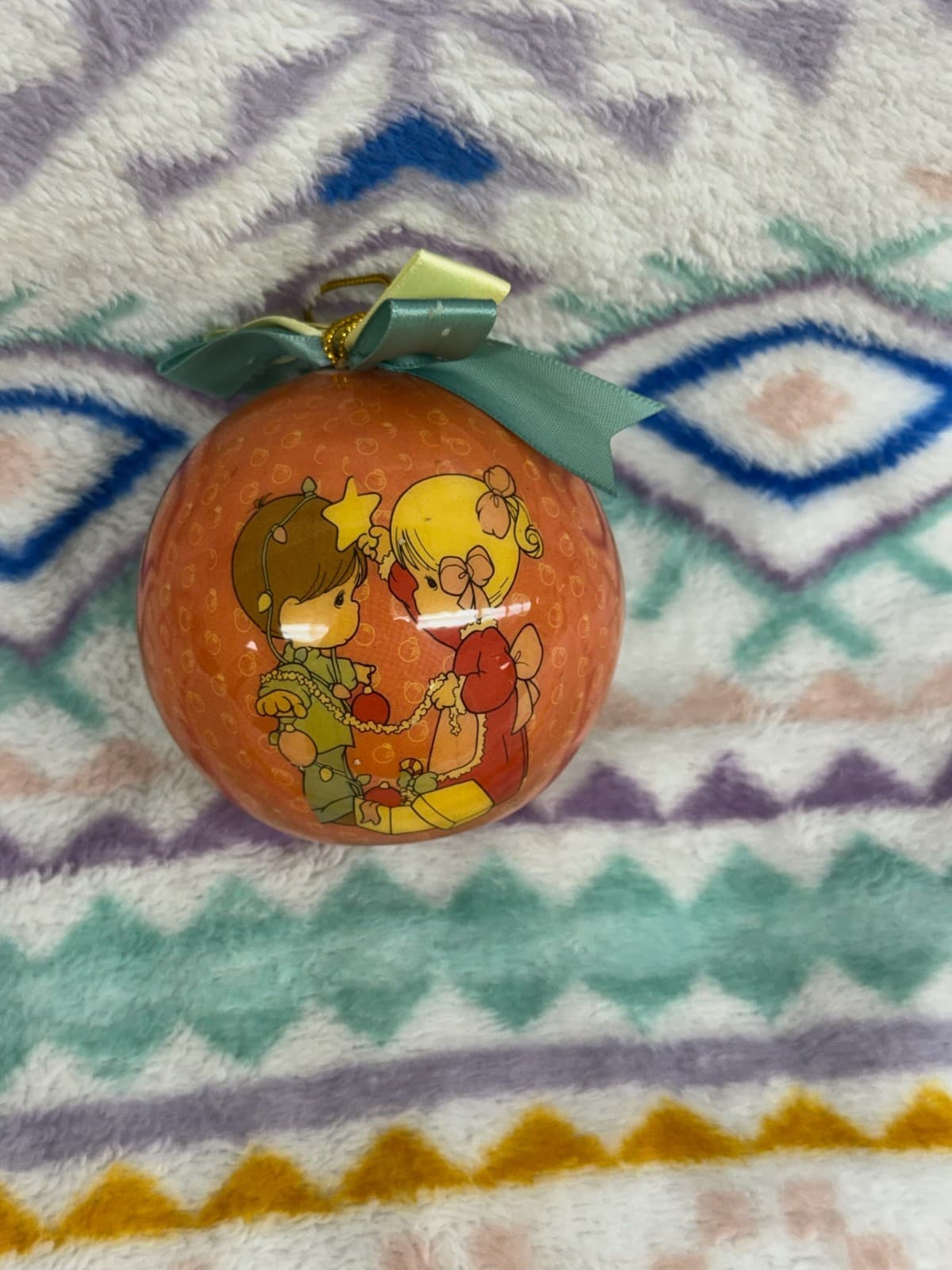 Vintage Precious Moments Christmas Ornament - Thumbnail 3