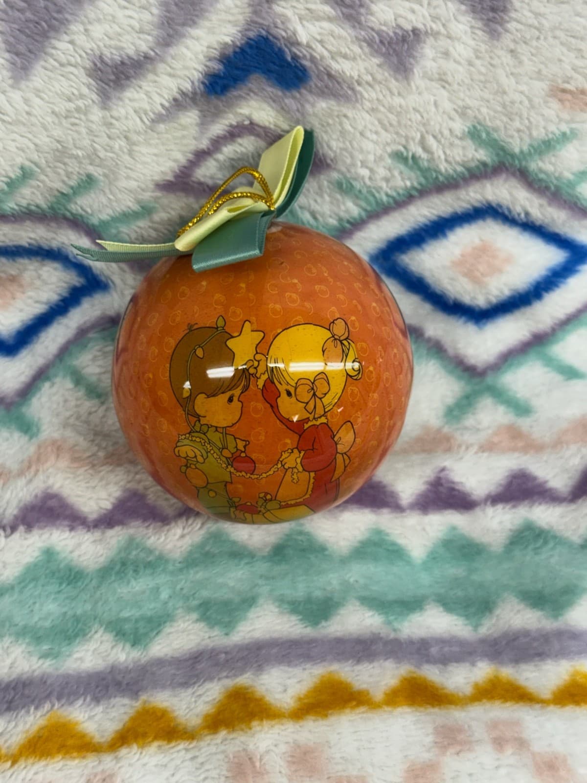 Vintage Precious Moments Christmas Ornament - Thumbnail 2