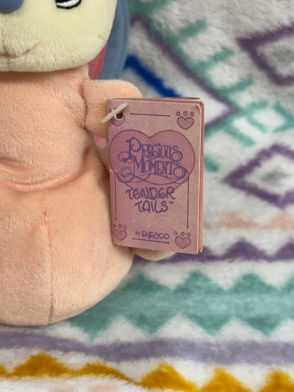 PRECIOUS MOMENTS Tender Tails ENESCO Stuffed Animal BUTTERFLY 1998 Plush Toy - Thumbnail 4