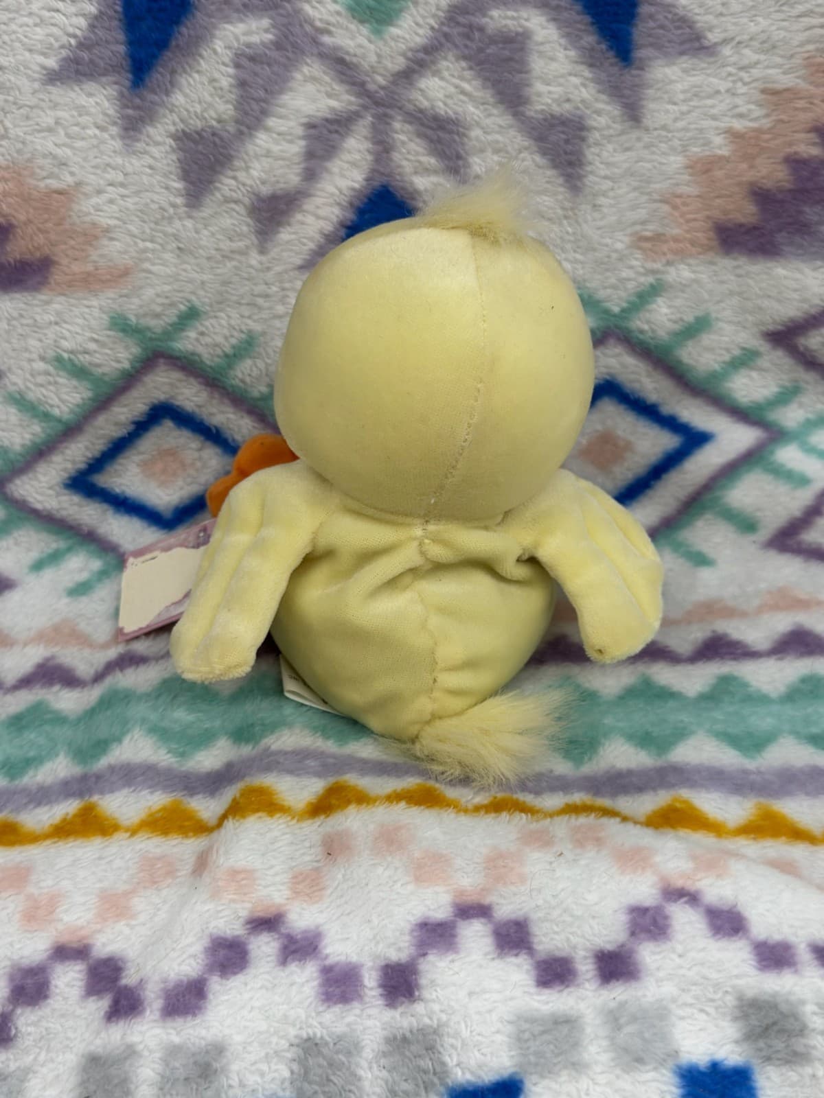 Precious Moments Vintage Tender Tails Duck Plush 1998 - Thumbnail 3