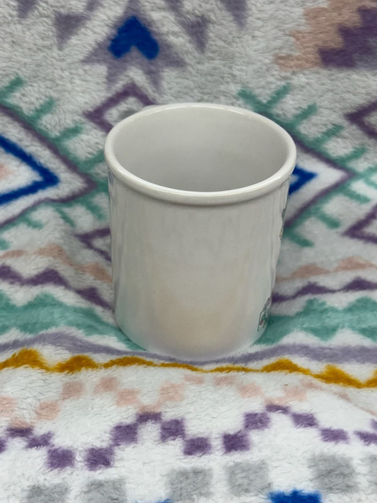 Vintage 1995 Precious Moments May Your Christmas Be Delightful Coffee Mug Enesco - Thumbnail 2